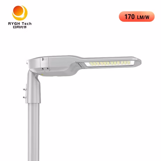 Outdoor Public Road Lighting LED Luces IP66 Photocell Shoebox Lamp Aluminum Pole Housing 170lm/W Integrated 50W 100W 150W 200W LED Street Light