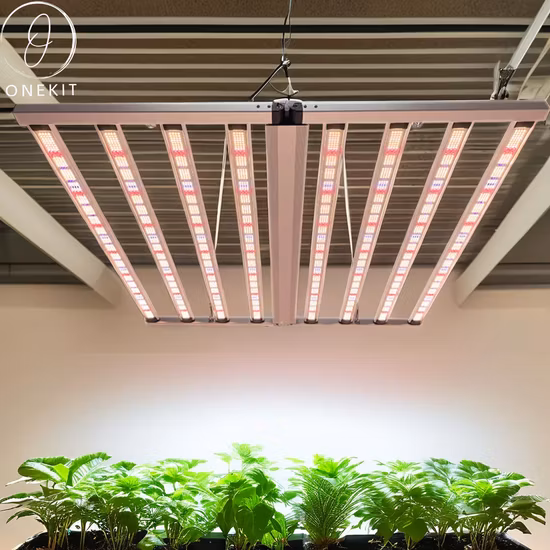 Светодиодный светильник для выращивания растений с регулируемой яркостью 1500 Вт, полный спектр Samsung Lm281b, светильник для выращивания растений